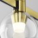 Technical TR148-1-3W3K-BS Bubble, 85x85x115 mm, LED, 3W, 80lm, 3000K, Brass, Brass Complete