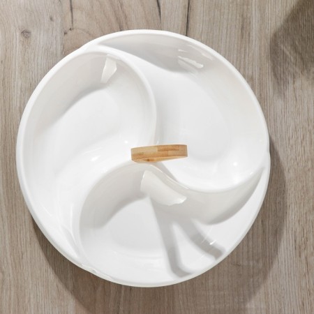 Menzhitsa ceramic 3 cells "Estet", 28 × 12 cm-1