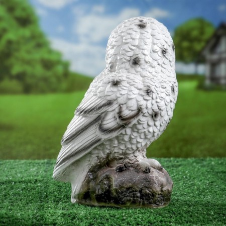 Garden figure "Owl Polar" 24.5 cm-9
