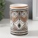 Aroma lamp ceramics "Patterns" 7.2x7.2x11.6 cm