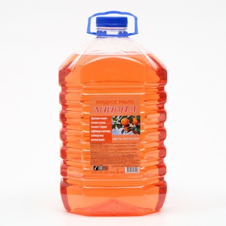Minute liquid soap orange flowers, 5 l Pat