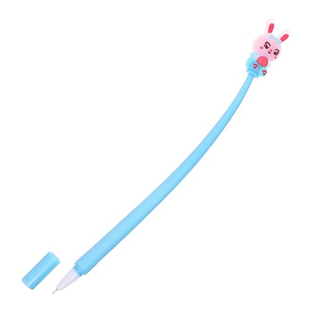 Gel-ghost pen, blue rod, bunny mix-3