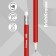 Chernographic pencil with Erichkrause "Deep Classic Triangular", HB, Griffel D = 2.2 mm, wood, trihedral in a tube, mix