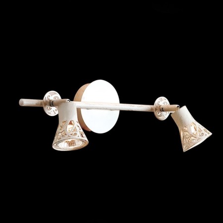 Lamp "Provence", 2x50W GU10, gold 14x11x42 cm-1