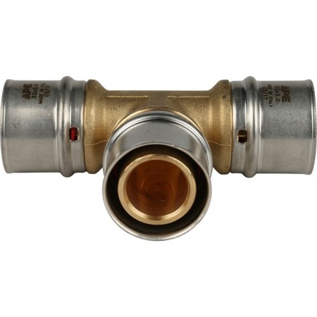 The tee-press Stout SFP-0006-323232, D = 32 mm, brass-1