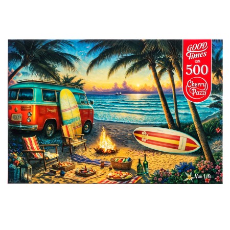 Puzzle "House on wheels", 500 elements-1