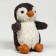 Set gift: soft toy+holder for dummy "Penguin"