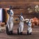 Souvenir set tree "cats with black tail" (20.15.12) 4x13x20 cm