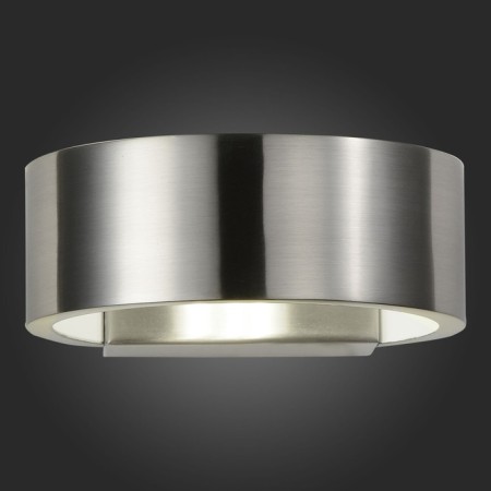 Wall lamp ST LUCE. SL591.701.01. 1x6 W, LED, 4000K, 14x5 cm, matte nickel color, white-2