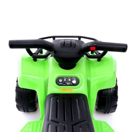 Electric car "ATV", green color-4