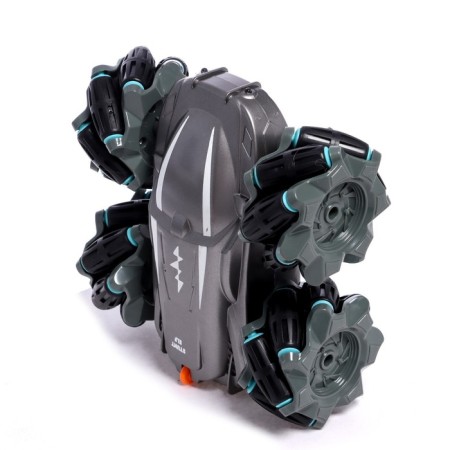 Crowded radio -controlled Stunt ELF with gestures control, works on the battery, the color is gray-5