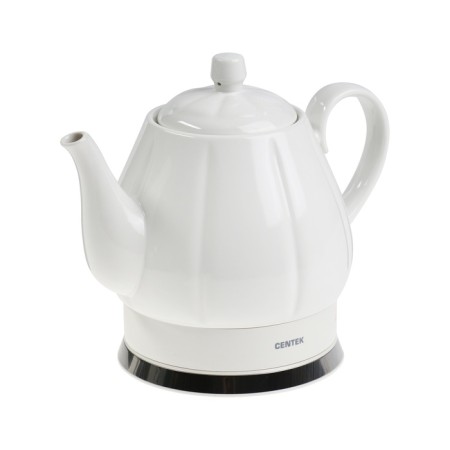 Electric kettle Centek CT-0062, ceramics, 2 l, 2000 watts, white