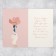 Average postcard “Thank you for being”, girl, 12 x 18 cm