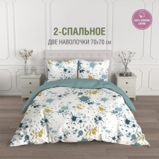 Bed linen 2 joint venture, size 215x240 cm, 175x215 cm, 70x70 cm - 2 pcs