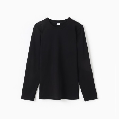 Jumper (Longsliv) Male Minaku: Basic Line Man Black Color, size 48-1