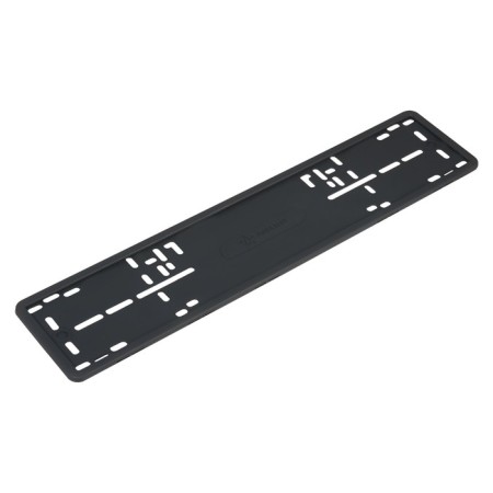 Frame under the license plate, silicone, 1 pc., Black ADFC005-1