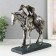 Souvenir Polystone "Kiss with a prince on a horse" under metal 25x11.2x23 cm