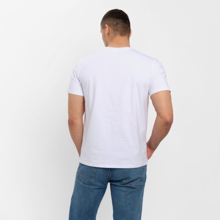 Men's T-shirt Minaku Regular Fit: White color, rr 48-1