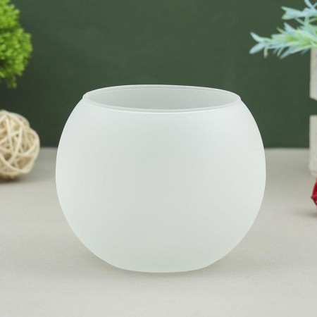 VAZ "Five evenings" White matte, ball d-8.5cm 10x12 cm, 1l