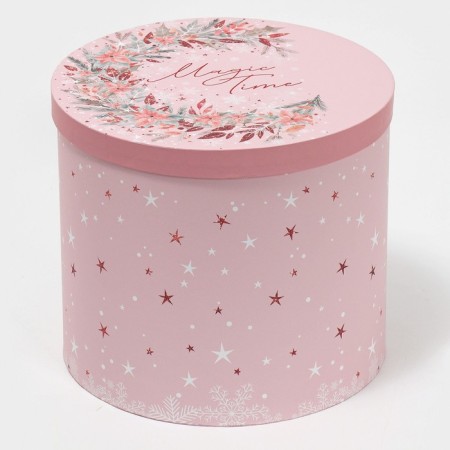 Gift Box "Magic Time", 19.5 x 22 cm, New Year-1