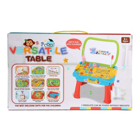 Developing table "Play and study", the color of the red-14