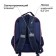 School backpack, 36 x 23 x 13 cm, ergonomic back, calligrata n "Magic unicorn"