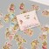 Stickers for creativity "Watercolor flowers" embossing gold set 48 pcs 9x7x0.8 cm