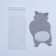 Package for sweets, confectionery packaging, “raccoon”, 11 x 6 cm