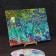 Picture on numbers on canvas with a subframe of the Irisa Vincent Van Gogh, 40 x 50 cm