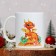 Ceramic mug "Talisman", 320 ml, white color