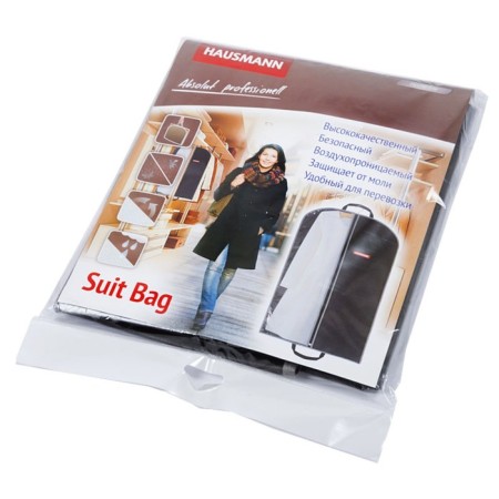Hausmann clothing cover, with a PVC wall and pens 60x100 cm, black-2