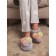 Women's slippers, size 38, blue color