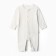 Knitted overalls, Ecrury color, height 74 cm