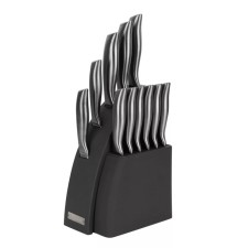 Lenardi knife set, on a stand, 11 items