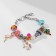 Set for creating bracelets "Gift for Girls" in a box, 26 items, color