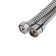 Shower hose Accoona A386, 150 cm, reinforced, chrome