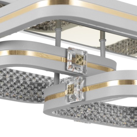 Luer with FDD "Luminar" 3XLED 88W 3000-6000K RGB Gold Gold 50x47x16cm-7