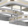 Luer with FDD "Luminar" 3XLED 88W 3000-6000K RGB Gold Gold 50x47x16cm