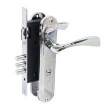 Castle of Soldress Bulat ZV 4-3.70.03.04 Nomos, with handles, 5 perforated keys, color chromium