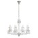 Suspended lamp 8x40W E14, size 71x71x54/145 cm