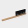 Technical brush, 39 × 2.5 × 1.6 cm, three-row, 51 bunch, beech, synthetic fiber black