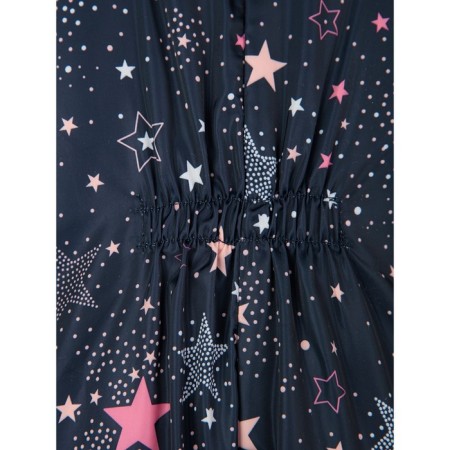 Winter overalls for a girl, height 74 cm-5