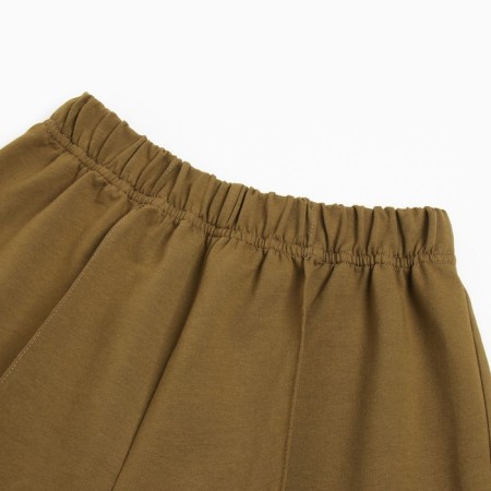 Female set (T-shirt, shorts) minku: casual collection color Khaki, rn 42-12