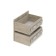 Lender boxes for the wardrobe Pandora P90 Gray oak
