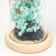 Nightlight "Azure Flowers" LED from batteries 3HAAA 11x11x22 cm Risalux