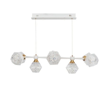 Lamp with PDU "Inter" 8xLED 40W white 84x52x18-118 cm-5