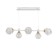 Lamp with PDU "Inter" 8xLED 40W white 84x52x18-118 cm