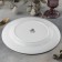 Porcelain dining Porcelain Stella "Classics", d = 28 cm, white color