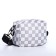 Youth bag with a zipper, gray color