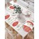 A set of napkins for setting the table "Easter bunny-artist", rectangular, size 32x46 cm, 4 pcs